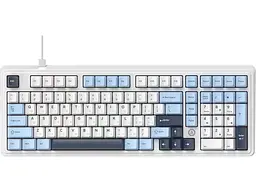 Клавіатура Ajazz AK980 Max Magnetic Switch Blue/White/Dark Blue (AK980-MAX-M-BWDB)
