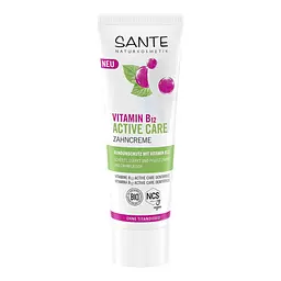 БІО-Паста зубна Active Care Активний догляд з Вітаміном В12 з фтором SANTE 75 мл