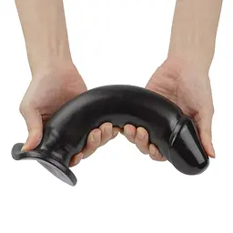 Велика анальна пробка LoveToy King-Sized 23.5х5 см (чорний) - мініатюра 7