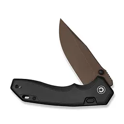 Ніж складаний туристичний Civivi Elite Brova, (8.7 см) CPM S35VN / Aluminum чорний - мініатюра 3