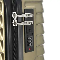 Валіза Semi Line 20" S Gold (T5763-1) - мініатюра 7