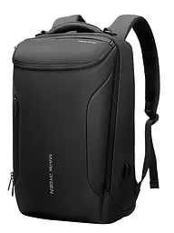 Рюкзак міський Mark Ryden 9031Y з відсіком для ноутбука 17,3" і USB 26л Black (16249)
