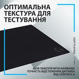 Ігрова поверхня Logitech G640 Black (943-000799) - мініатюра 8