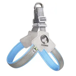 Шлея для собак Derby Duomm Pet harness FH106, L Синій
