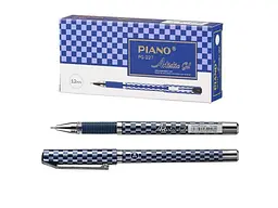 Ручка гелева PIANO синій, 0,5мм РG-227