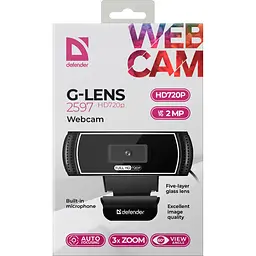 Веб-камера Defender G-lens 2597 HD720P (63197) [120235] - мініатюра 13