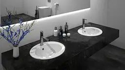 Умивальник Rea Dalia white врізний white REA-U4122, Білий - мініатюра 5