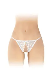 Трусики з відкритим доступом Fashion Secret Zoe, One Size білі - мініатюра 2