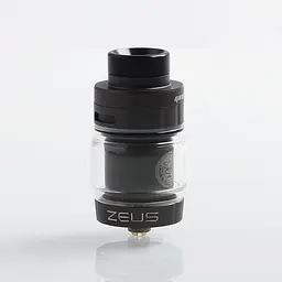 Атомайзер для вейпу Zeus Dual RTA Atomizer Black (am188) - мініатюра 2