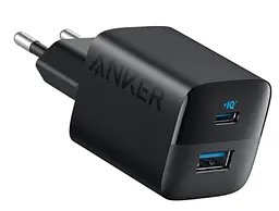 Сетевое зарядне пристрій Anker PowerPort 323 - 33W Dual-Port USB-C Чорний (6908150)