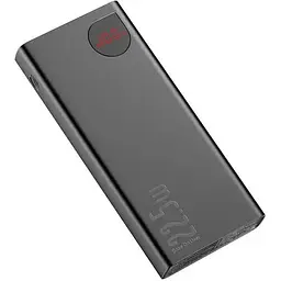 Портативна батарея Baseus Adaman Metal Display Quick Charge Power Bank 20000 mAh 22.5W PPAD070101 Black - мініатюра 3