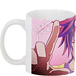 Кухоль GeekLand Без гри життя немає Game No Life NGNL 02.24 330 мл білий - мініатюра 2
