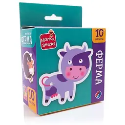 Гра розвиваюча VLADI TOYS "Ферма" набір магнітів VT3106-36