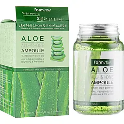Ампульна сироватка FarmStay Aloe All-In-One Ampoule 250 мл - мініатюра 2
