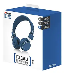 Навушники Trust Ziva On-Ear Mic Blue (21823_Trust) - мініатюра 5