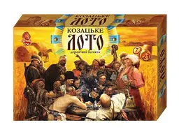 Настільна гра Danko Toys Козацьке Лото в коробці 34х22, 5х7 см від 6 років Хакі (SR-113-N-894)