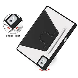 Чохол Lenovo Idea Tab Pro 12.7 2025 TPUCristal Pen holder 360 Чорний - мініатюра 8
