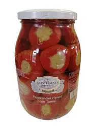 Перець фаршированний Quintessenza Peperoncini ripieni con Tonno 1 кг