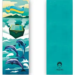 Закладки для книг Люцинка "Прапор. Чорне море" 1 шт. (ЛК000000001) (2000000000001) - мініатюра 3