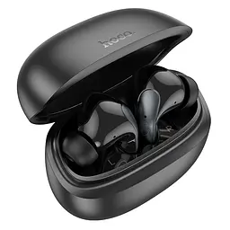 Навушники бездротові Hoco EQ5 Energy true wireless ANC+ENC noise Червоний BT headset чорний - мініатюра 3
