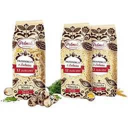 Вироби макаронні Polmak Niteczka з перепелиними яйцями, 250 г (920057) - мініатюра 2