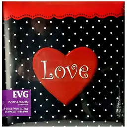 Фотоальбом EVG 13x18x200 BKM57200 Red&Black