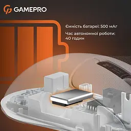 Миша GamePro Genesis Ranker (GM012W) - мініатюра 8