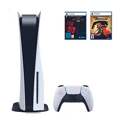 Консоль Sony PlayStation 5 Blu-ray 825GB White + Геймпад бездротовий DualSense White + Ravenswatch + MADiSON VR + гарантія б/в
