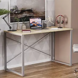 Письмовий стіл Ferrum-decor Серії Конект 75x120x60 сірий ДСП Дуб Сонома 16мм (FRD-104216)