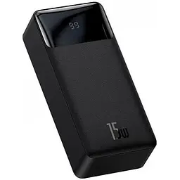 Зовнішній акумулятор Baseus Bipow Digital Display 30000 mAh 15w (PPDML-K01) чорний - мініатюра 7