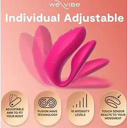 Вібратор We-Vibe Chorus PRO (Pink) - мініатюра 12