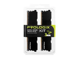 Модуль пам'ятi DDR4 2x16GB/3600 Prologix Black (PRO32GB3600B4K) - мініатюра 7