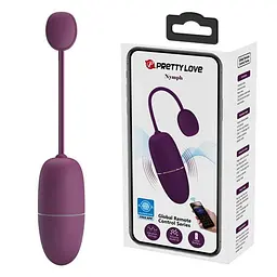 Віброяйце Pretty Love Nymph Vibrating Egg Dark Purple (App)
