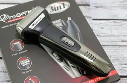 Машинка для стрижки тример бритва Gemei GM-598 3 в 1 - мініатюра 3
