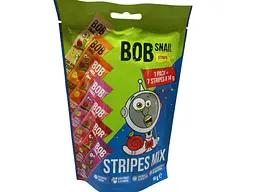 Конфеты Bob Snail Страйпсы ассорти фруктово-ягодные 98 г (4820219343851)