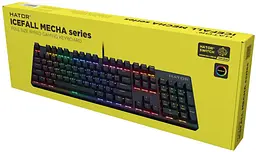 Клавіатура Hator Icefall Mecha Rainbow (HTK104UA) RGB-підсвітка чорна - мініатюра 6