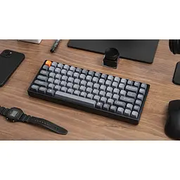 Клавіатура Keychron K2 Max 84 Key RGB Hot-Swap Super Red Switch Black (K2M-J1-UA) [159766] - мініатюра 7