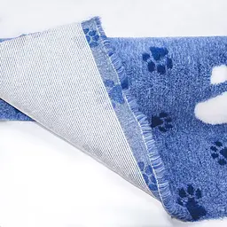 Килимок для собак Vetbed Big Paws blue 80х100 см (VB-030) - мініатюра 2