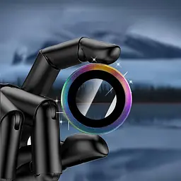 Захисне скло Metal Classic на камеру (у упак.) для Apple iPhone 17 Pro (6.3) / 17 Pro Max (6.9) Бузковий / Rainbow - мініатюра 5
