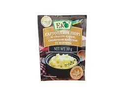 Пюре Еко 30г картопляне з ароматом курки