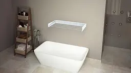 Сушарка для білизни настінна Colombo Ghost White (SP100W) - мініатюра 6