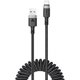 Дата кабель Acefast C14-04 USB to Type-C 3A (1.2m) Black