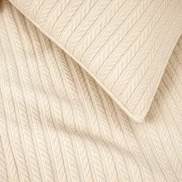 Знімний захисний чохол MirSon Pique Arrowline Cream бавовна 40х60 см (2200013811671)