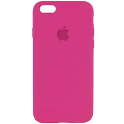 Чохол Silicone Case Full Protective (AA) для Apple iPhone 6/6s (4.7) Малиновий / Dragon Fruit