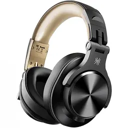 Гарнітура OneOdio Fusion A70, Bluetooth+3,5мм/6,35мм, Black Gold (A70 Black Gold)