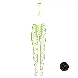 Бодістокінг Ouch! Bodystocking With Halterneck, XS/XL - мініатюра 7