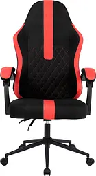 Геймерське крісло GT Racer (X-2326 Fabric Black/Red) - мініатюра 4