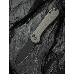 Ніж Civivi Button Lock Elementum II, Grey Aluminum, Darkwash (C18062PD-1) - мініатюра 10