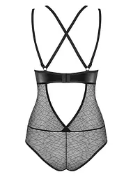 Боді Obsessive 859-TED-1 S/M чорний - мініатюра 6