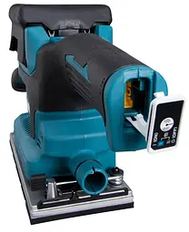 Шліфмашина вібраційна акумуляторна Makita DBO381ZU BEO1 (93x228 мм, 4000-12000 хв-1, AWS, BL, LXT) - мініатюра 7